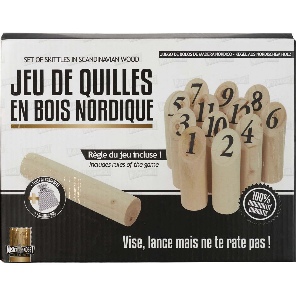 Jeu de quilles en bois nordique - Maisons du Monde