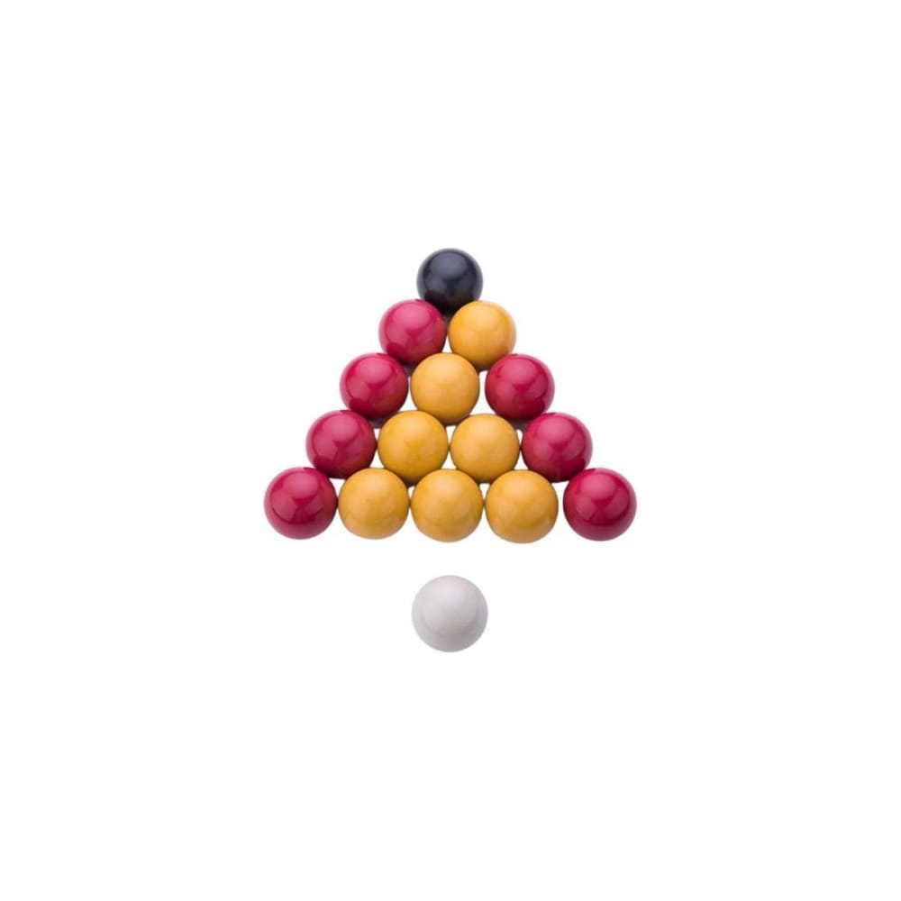 Lot 16 boules billard - anglais