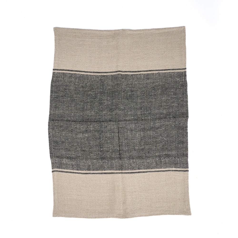 Torchon de cuisine en lin multicolore 50x70x2cm