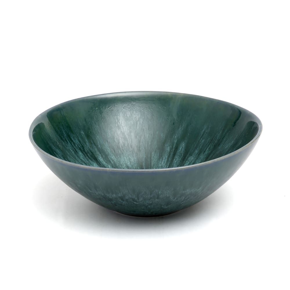 Bol en céramique bleu 26,5x26,5x9,5cm