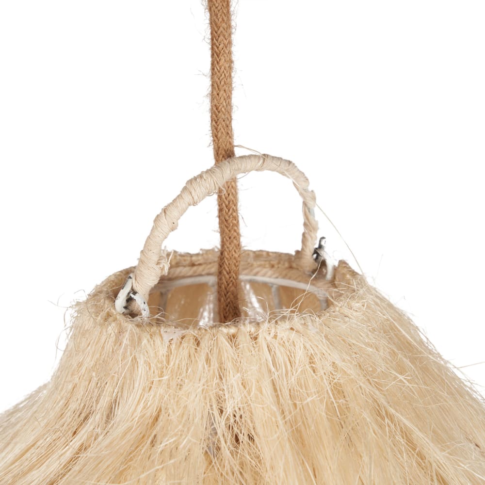 Suspension rami beige 110x110x80 cm — vue 3