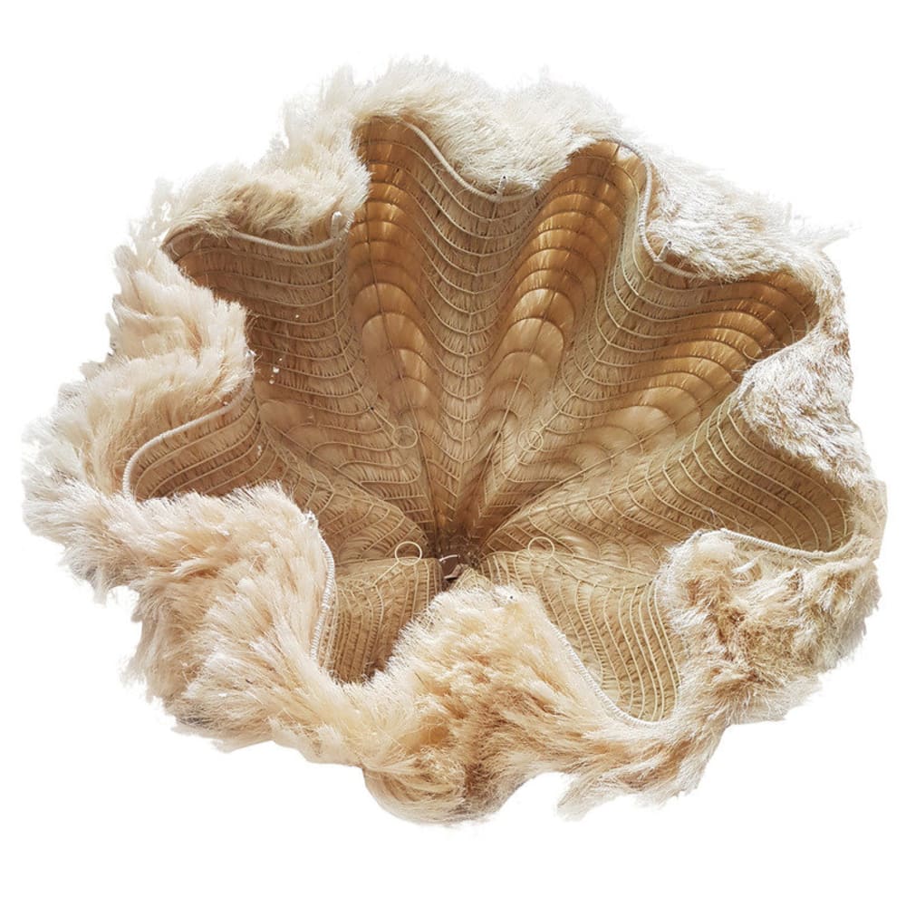 Suspension rami beige 110x110x80 cm — vue 4