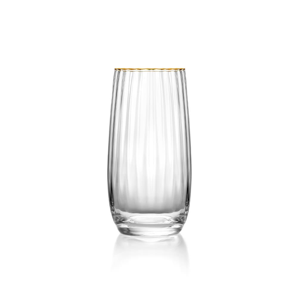 Verre haut en verre 7,7x7,7x15cm