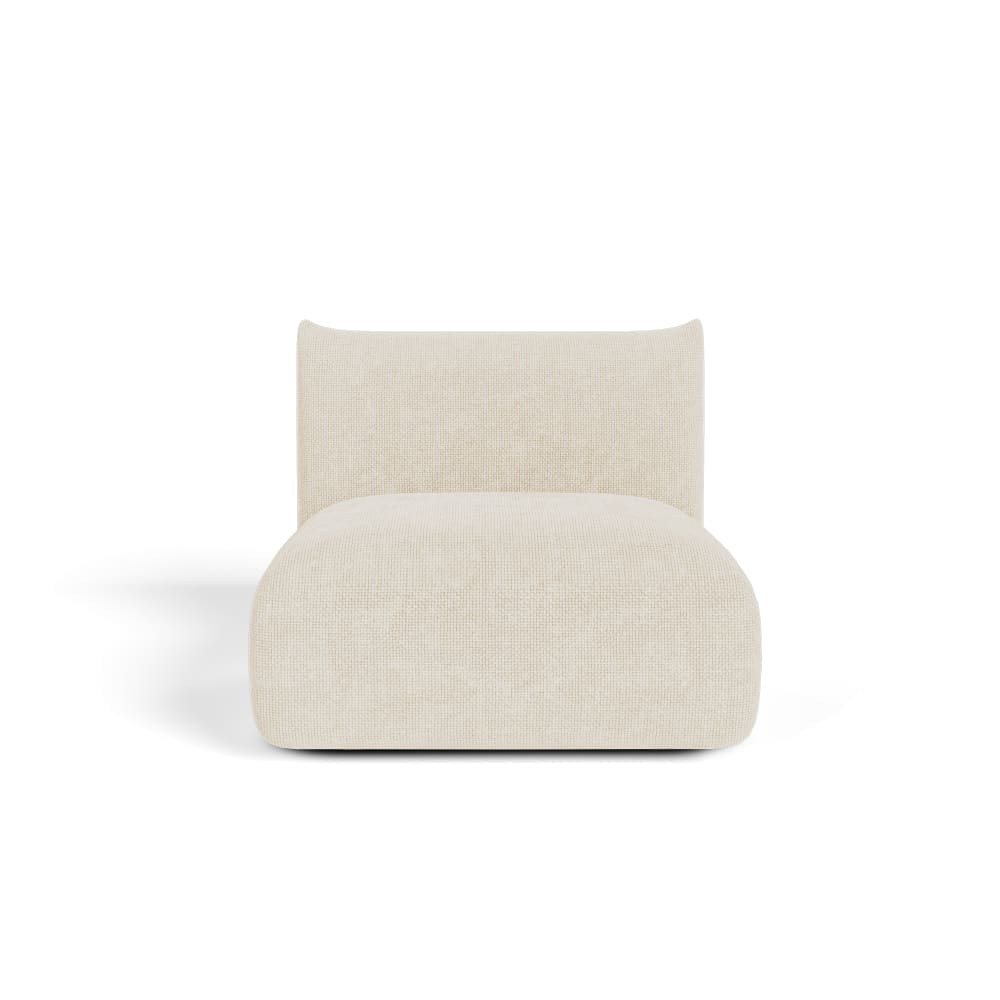 fauteuil en velours chenillé