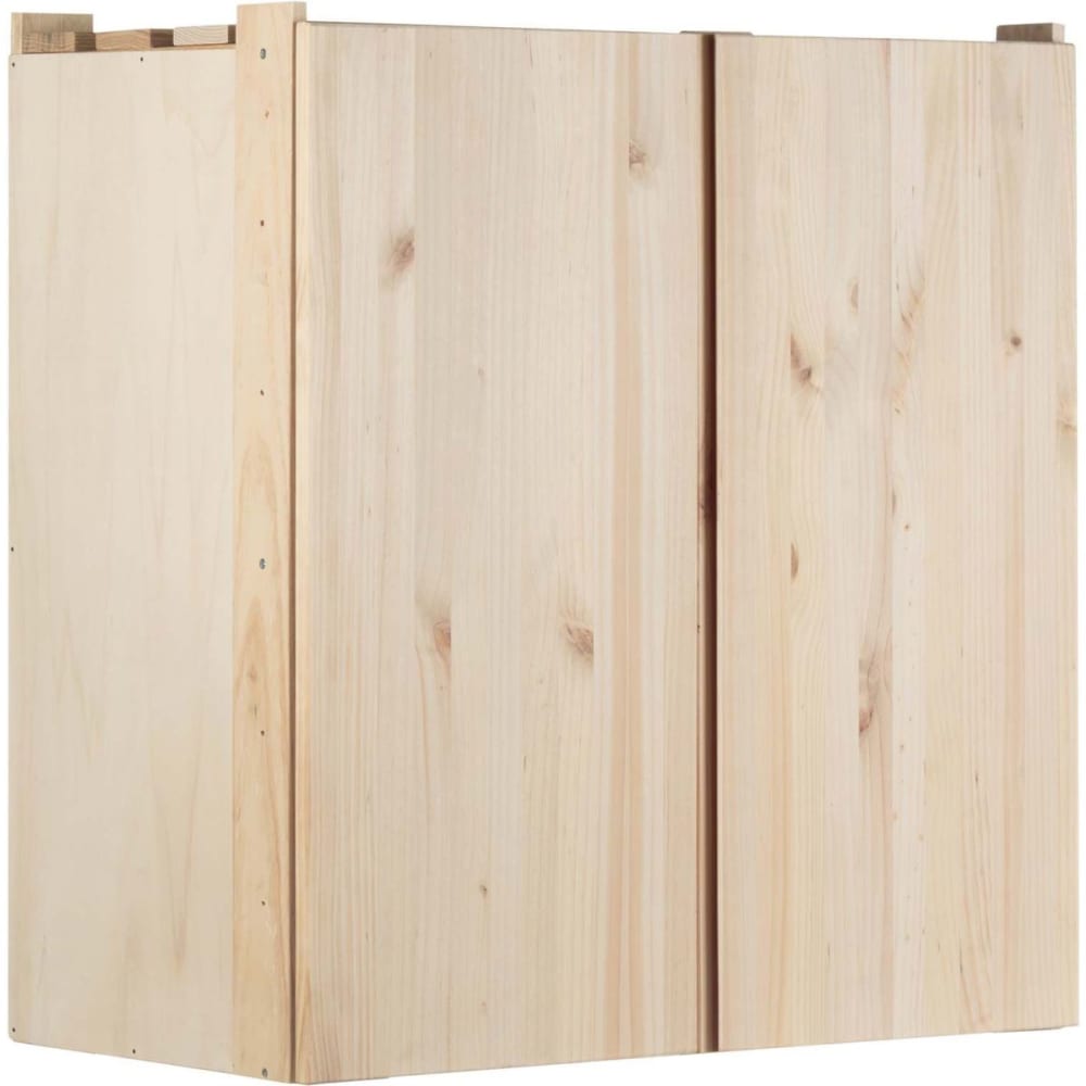 Armoire de rangement en pin massif nova 76.5 x 40.5 x 79.5 cm