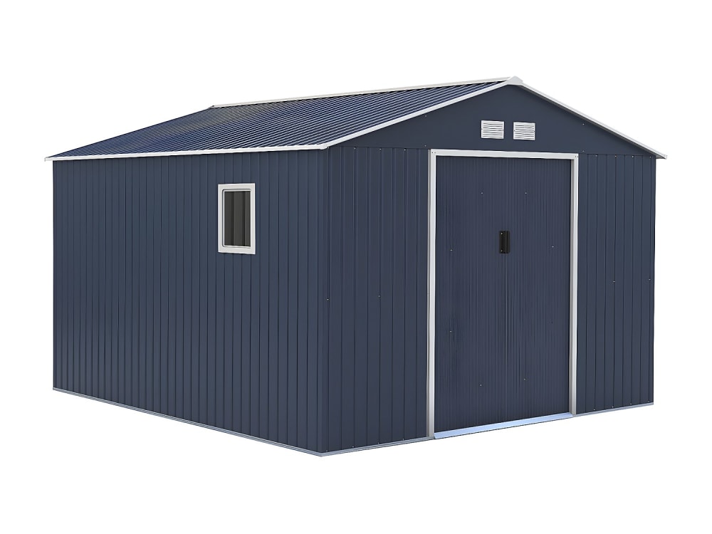 Cabane de jardin acier