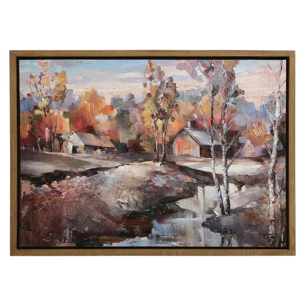 Huile campagne automnale