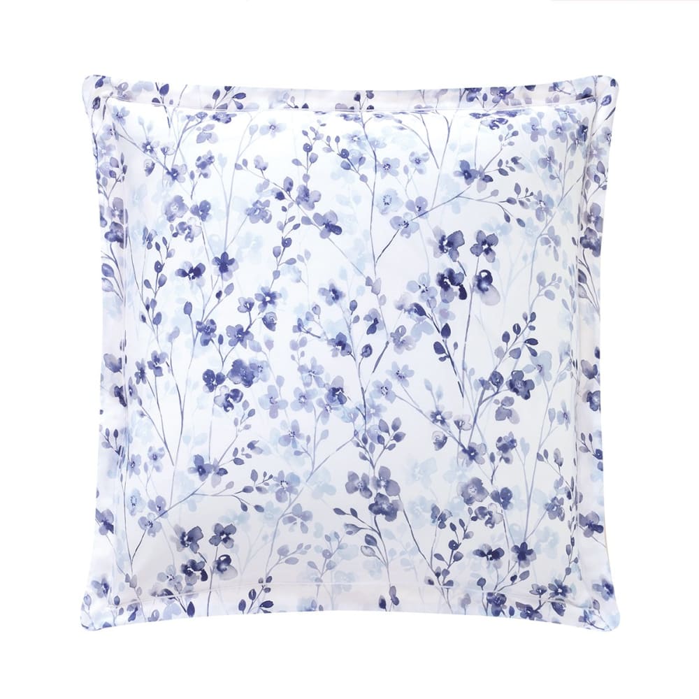 Taie d'oreiller satin bleu foncé 50x75 cm