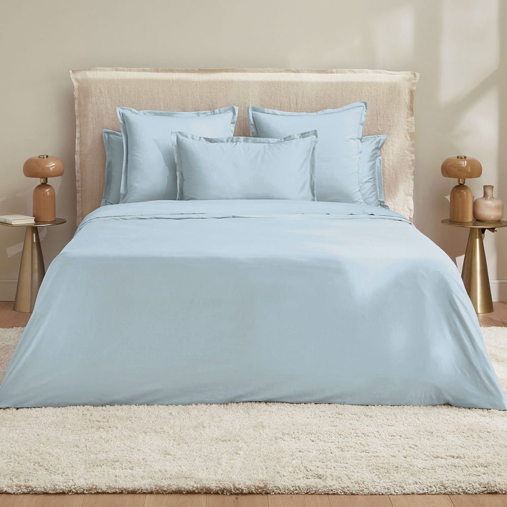 Drap housse satin fjord 140x200 cm - Maisons du Monde