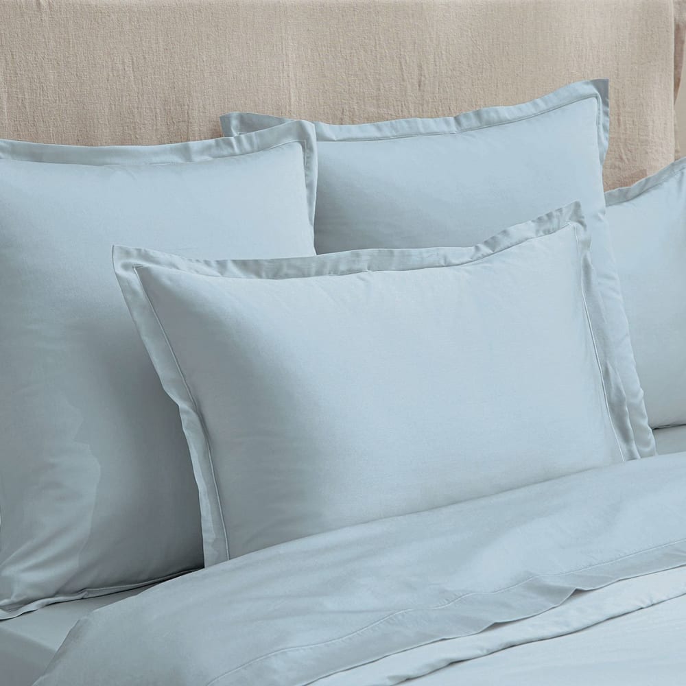 Drap plat satin fjord 180x290 cm — vue 4