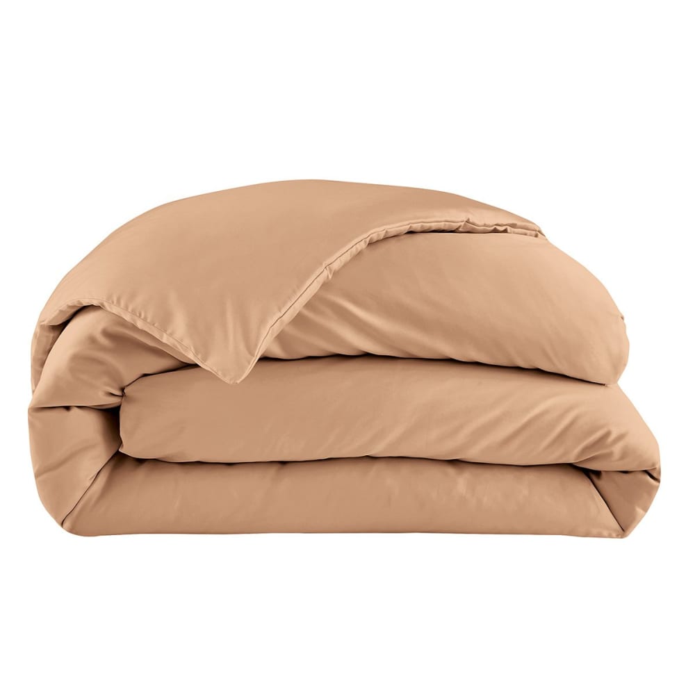 Housse de couette satin bronze 200x200 cm — vue 4
