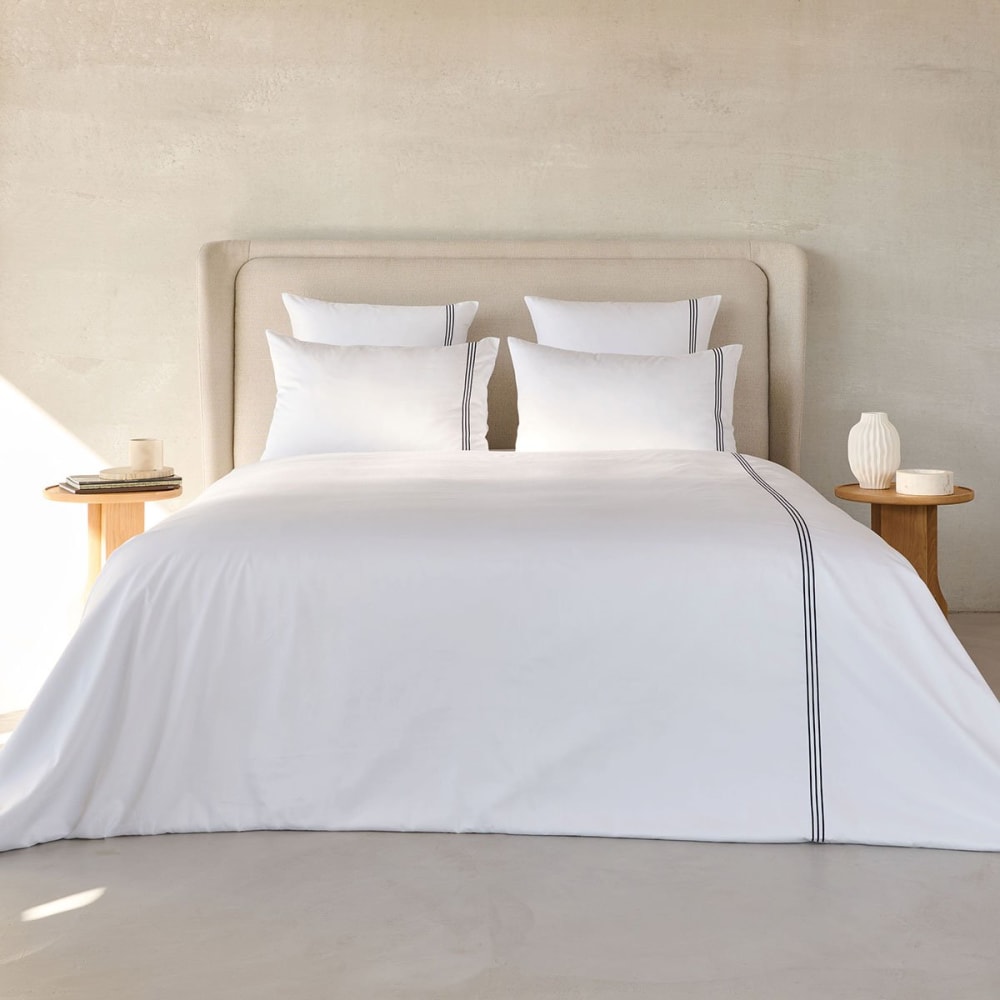 Housse de couette satin