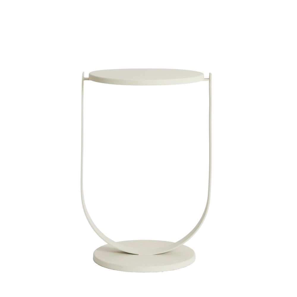 Table d'appoint blanc
