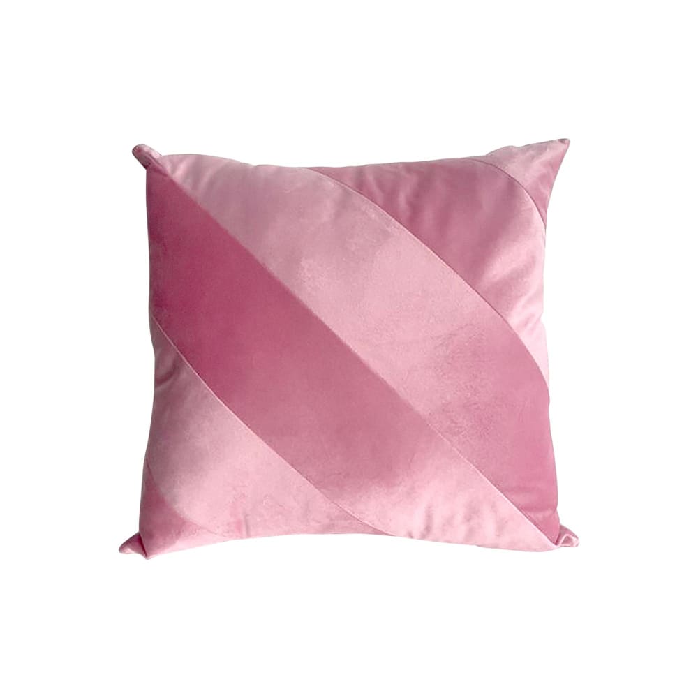Coussin polyester rose vif 45x45x7cm