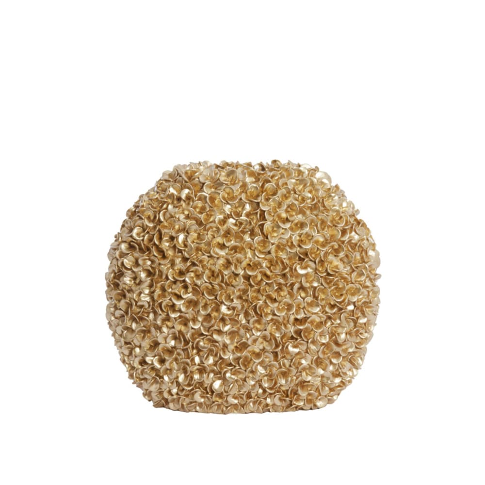 Vase plastique synthétique couleur or 52x23x46.5cm