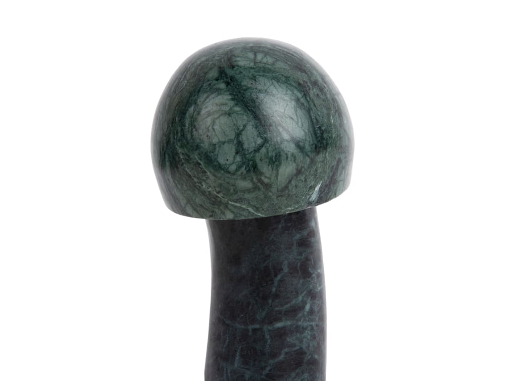 Ornement marbre vert 7.5x7.5x14cm — vue 4
