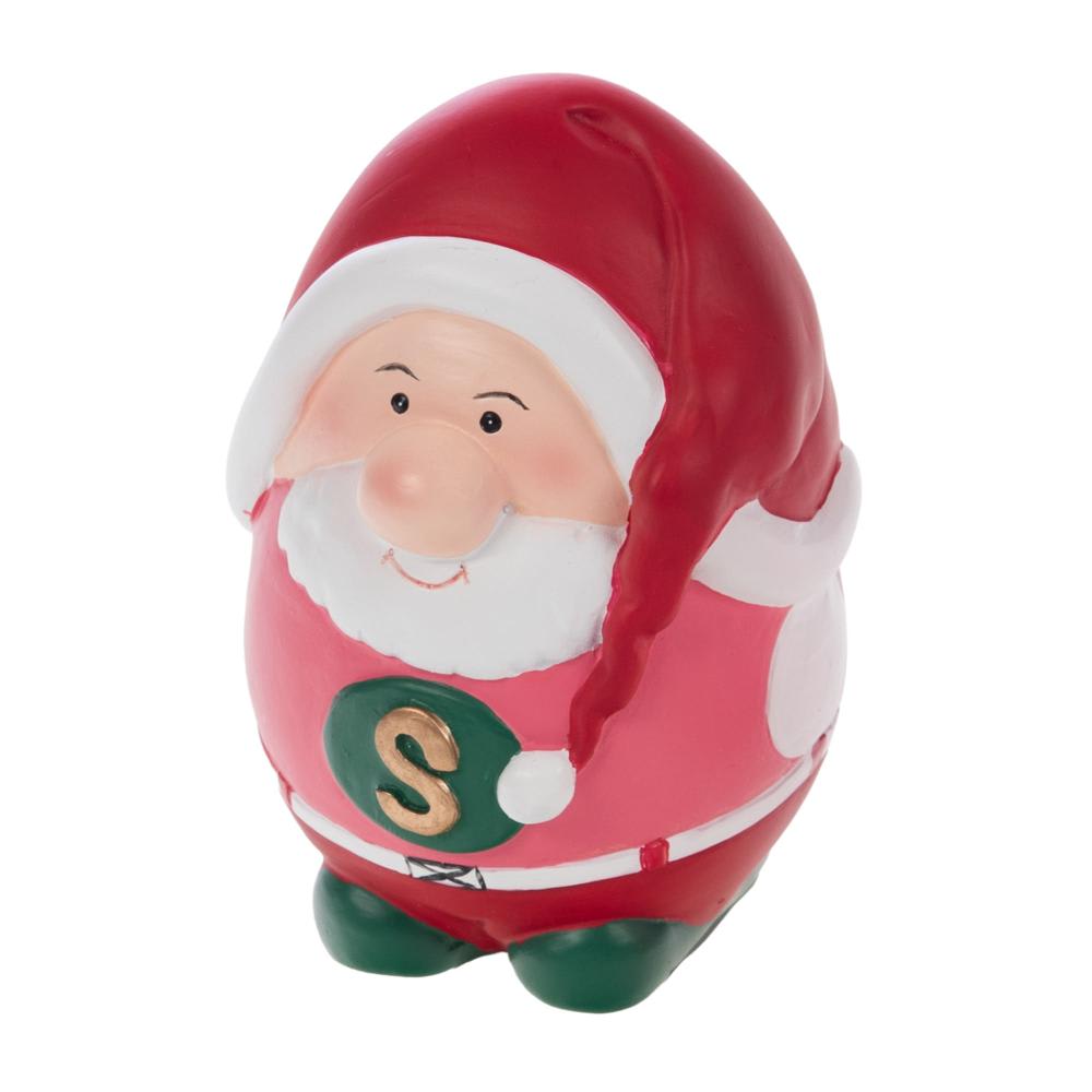 Décoration Santa Nick rouge en résine - Maisons du Monde