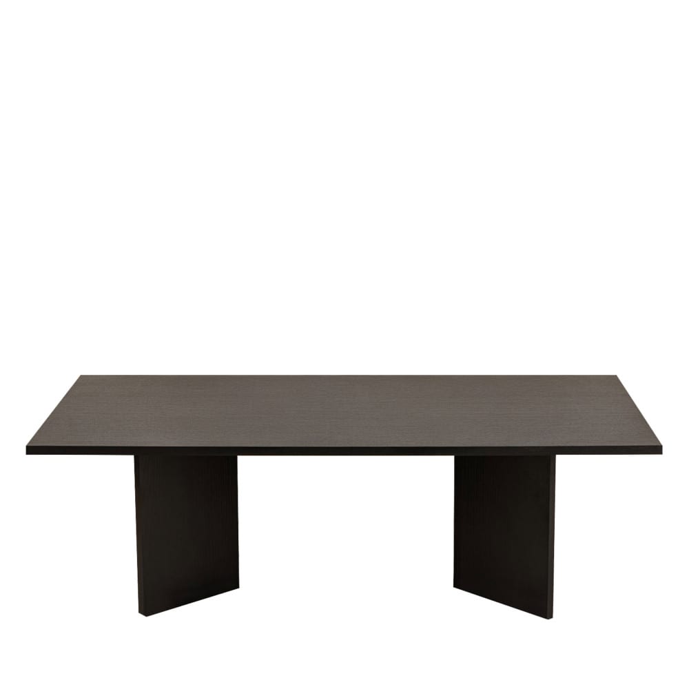 Table basse en bois 119x60cm - Noir