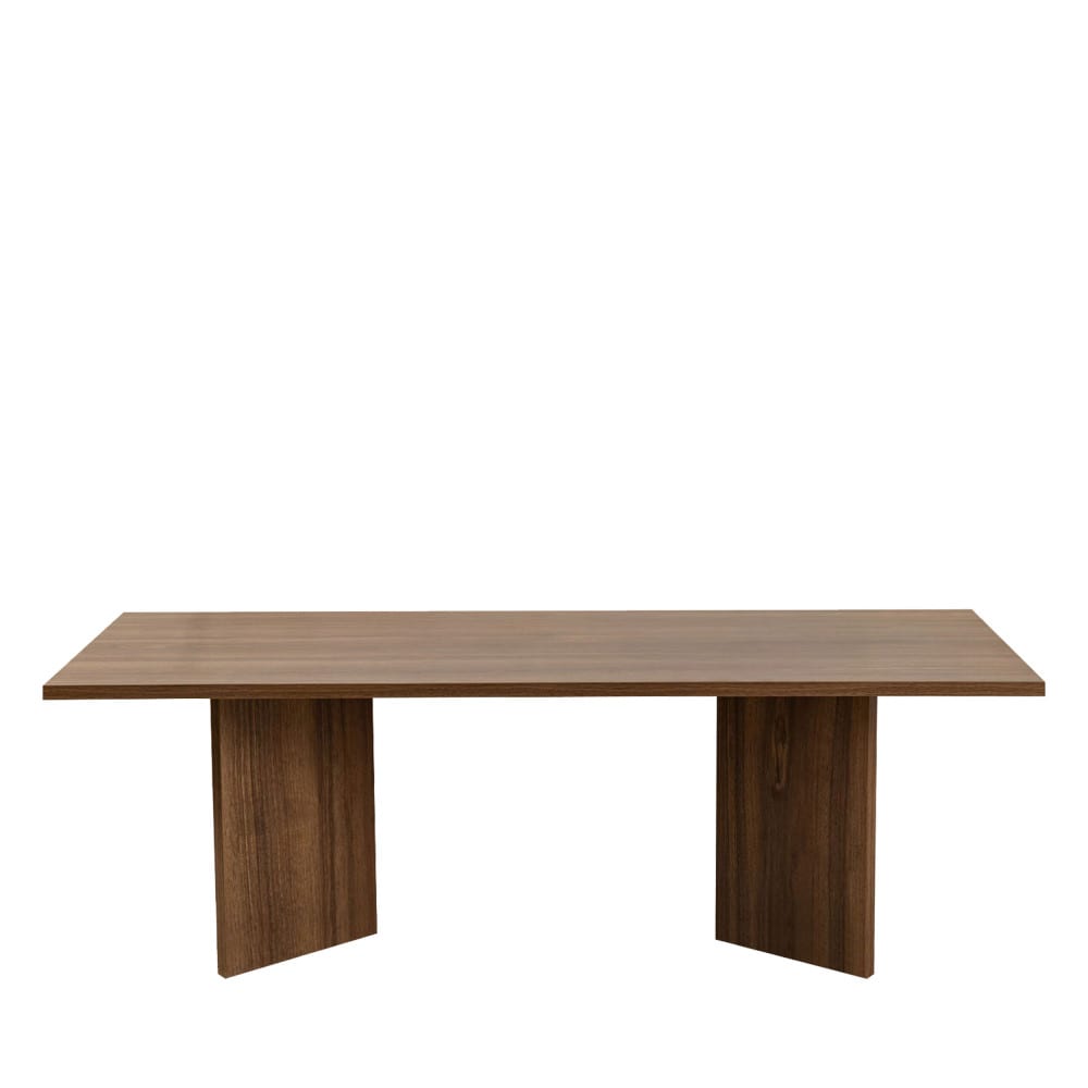 Table basse en bois 119x60cm - Bois foncé