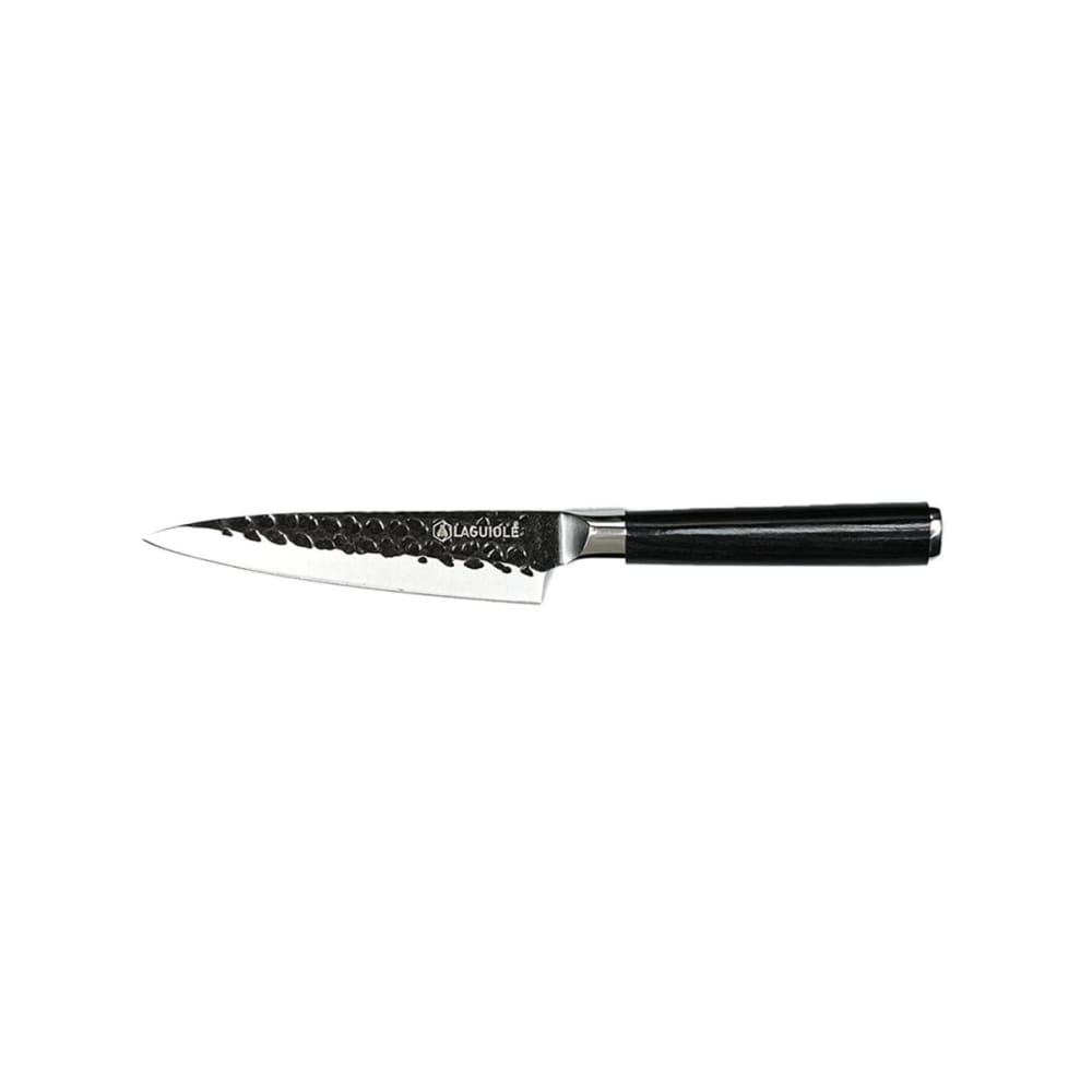 Couteau d'office noir 24cm avec étui Couteau d'office noir 24cm avec étui