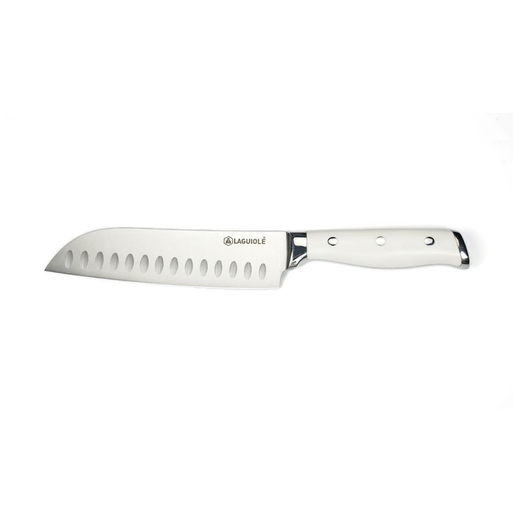 Couteau santoku blanc 32cm Couteau santoku blanc 32cm