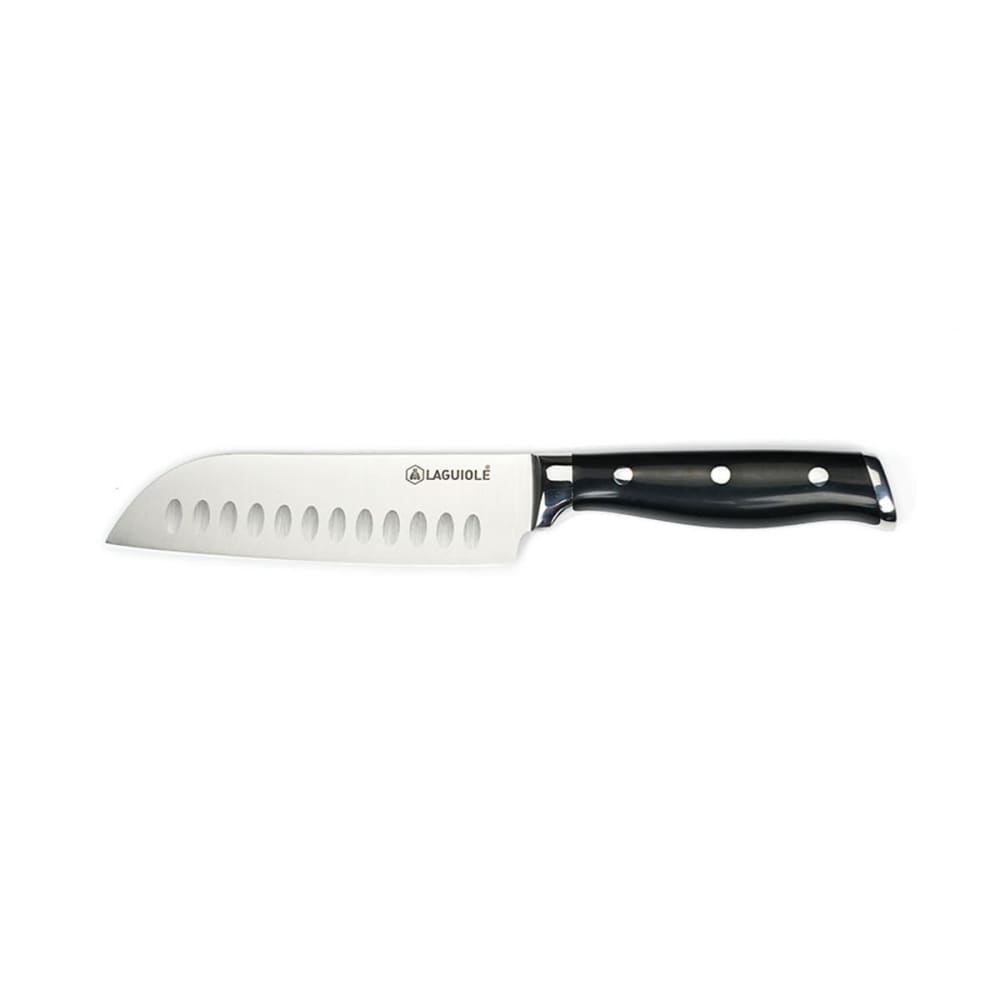 Couteau santoku noir 29cm Couteau santoku noir 29cm