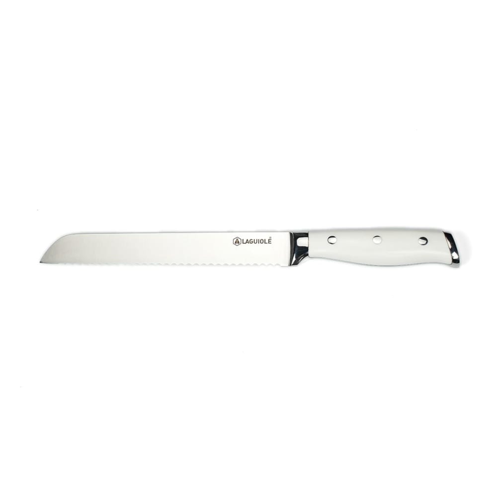 Couteau à pain blanc 33cm