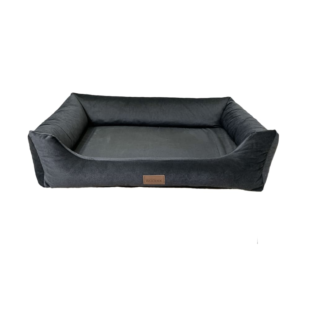 Canapé pour chien gris 80 x 60 x 25 cm