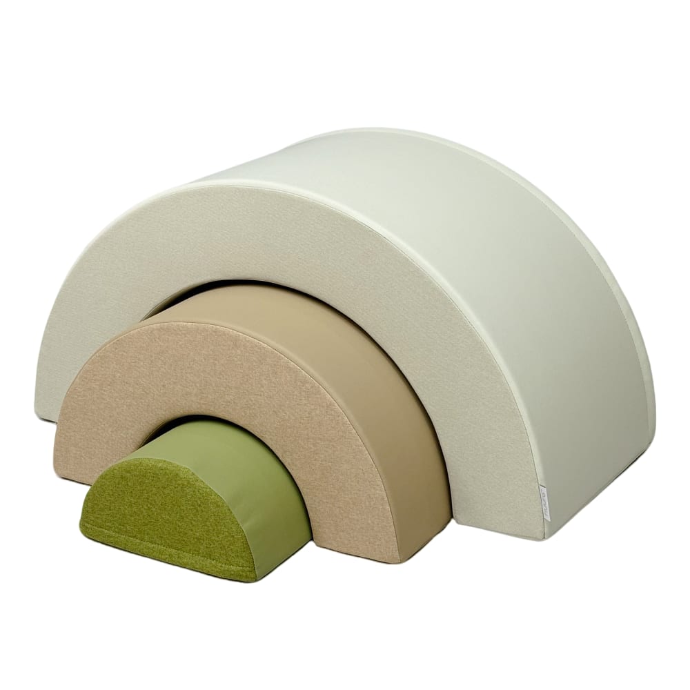 Sunny Regenbogen Schaumstoff Bausteine, 3-teilig, EPE-Schaumstoff style modern Beige Pe - Polyethylen