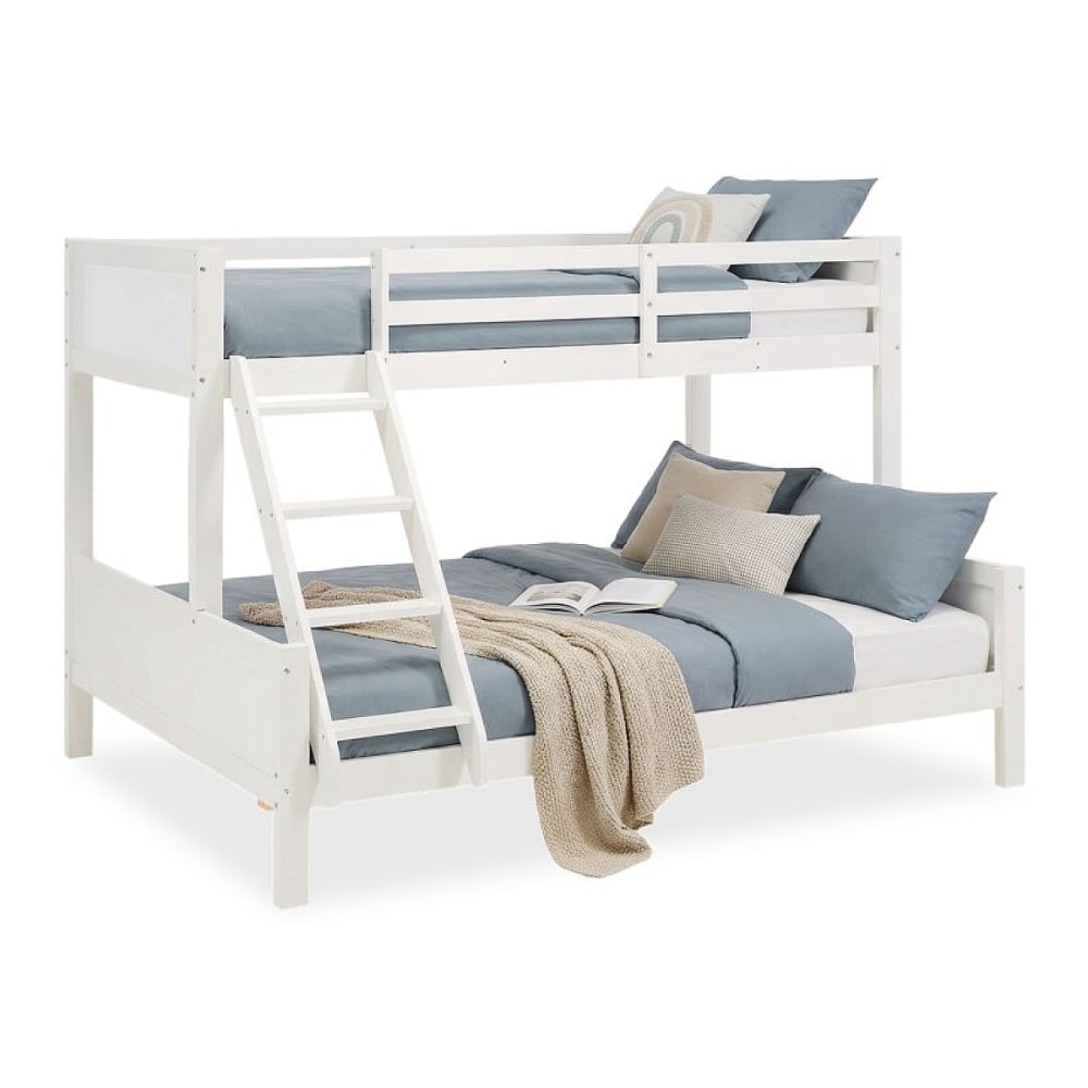 Lits superposes 90x200 et140x200 blanc