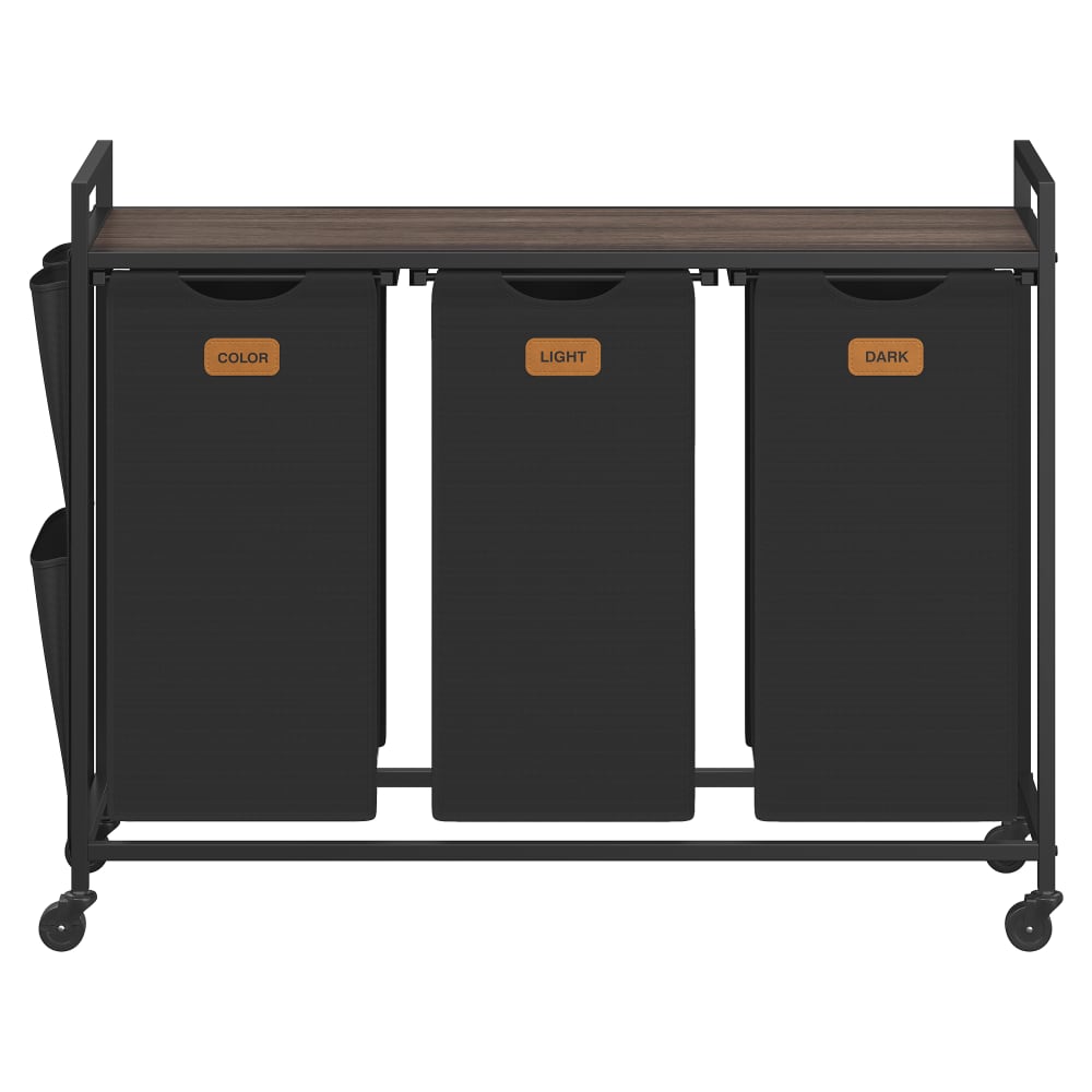 Panier linge roulettes