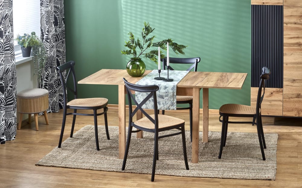 Ausziehbarer Tisch für 4/6 Personen 80/160x80 cm - Maisons Du