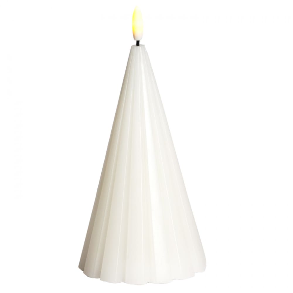 Bougie led 20cm blanc Bougie led 20cm blanc