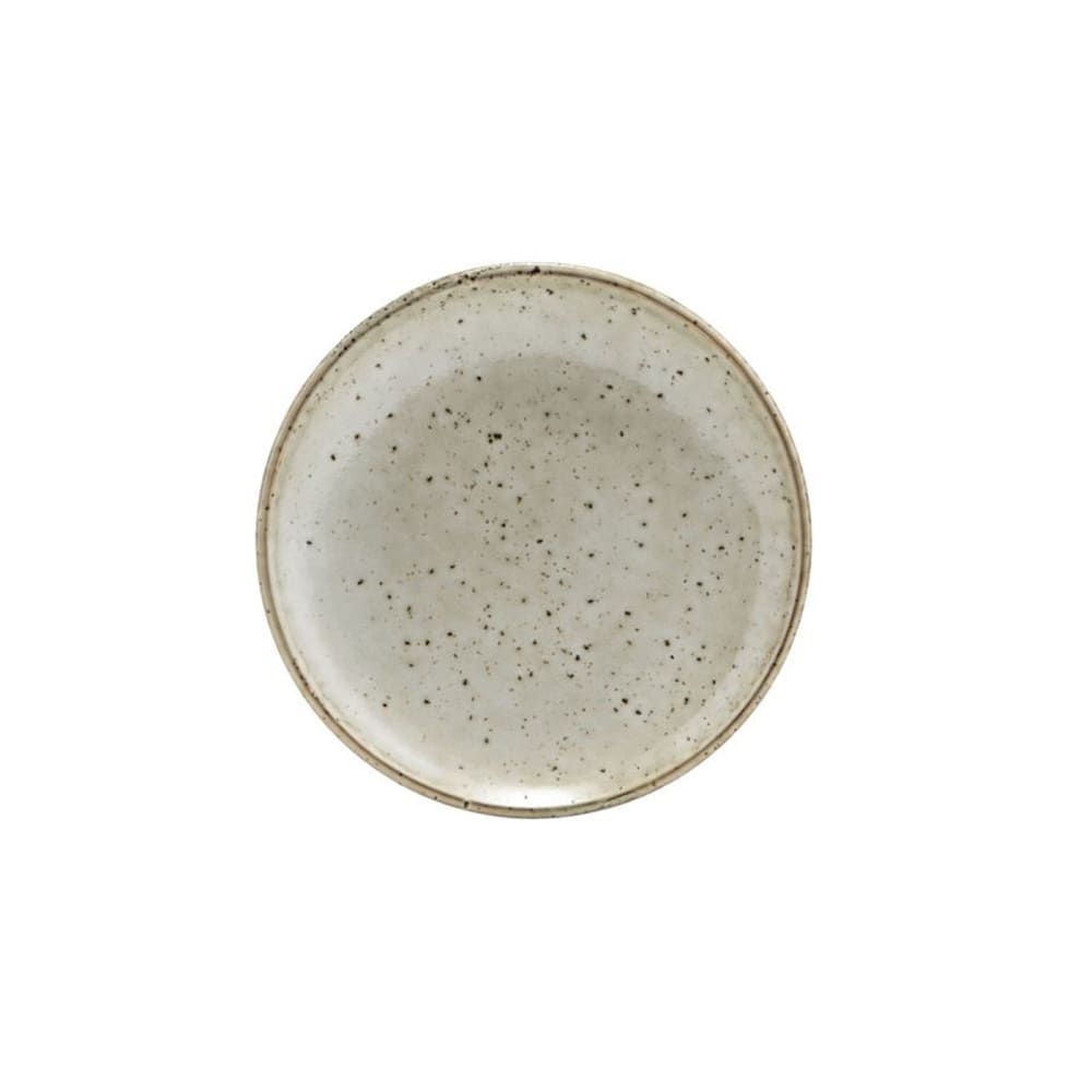 Assiette diam 16 cm gris Assiette diam 16 cm gris