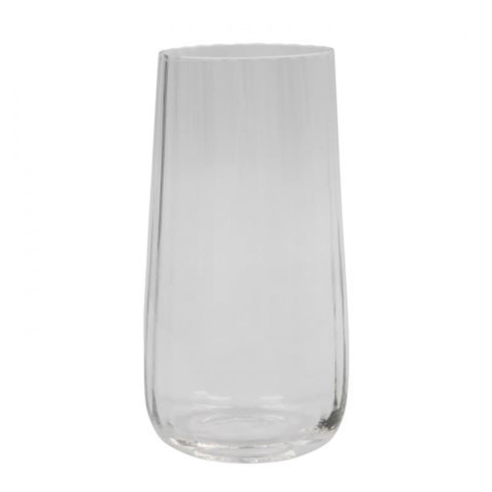 Verre à bière transparent