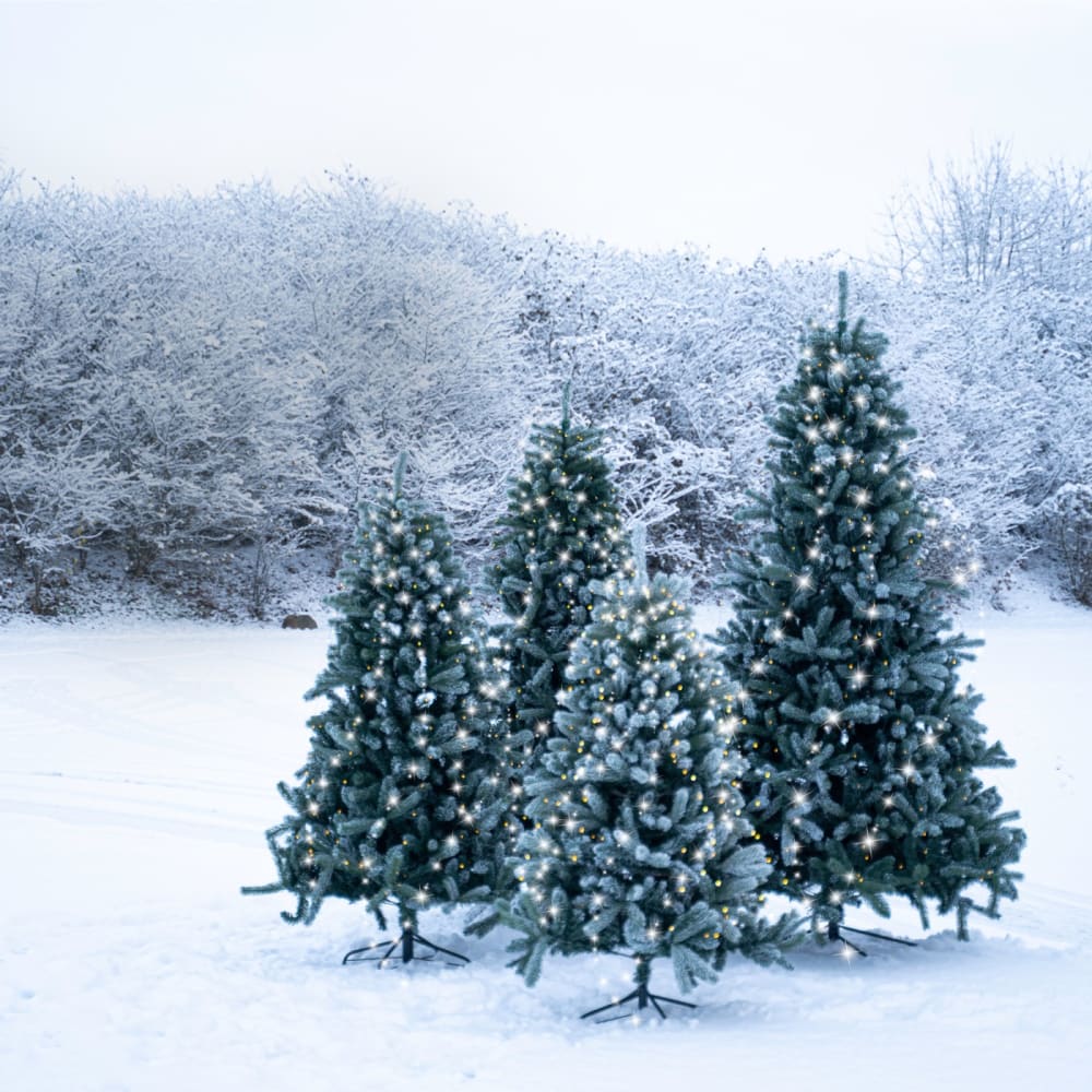 Arbre LED h 150cm Vert