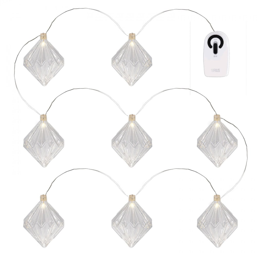 Guirlande LED 103cm Transparent