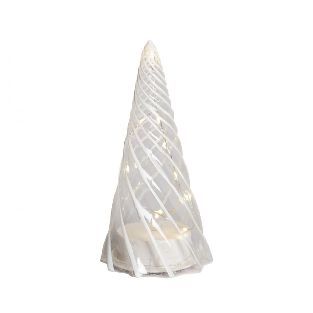 Sapin led 19cm blanc Sapin led 19cm blanc