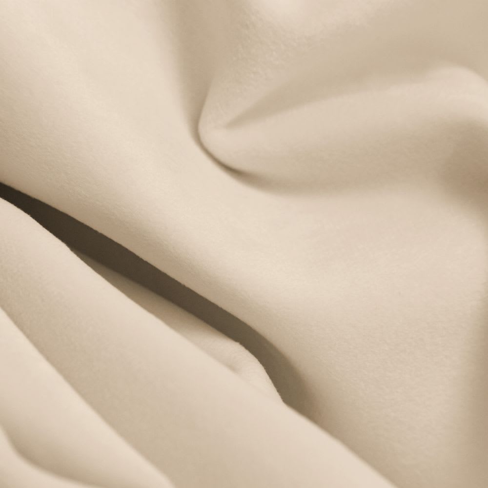 Venise rideau phonique velours galon fronceur beige mc15 130lx260h — vue 4