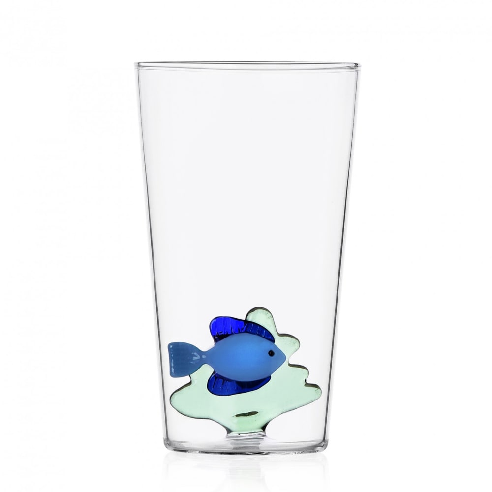Ichendorf Vaso largo pez azul