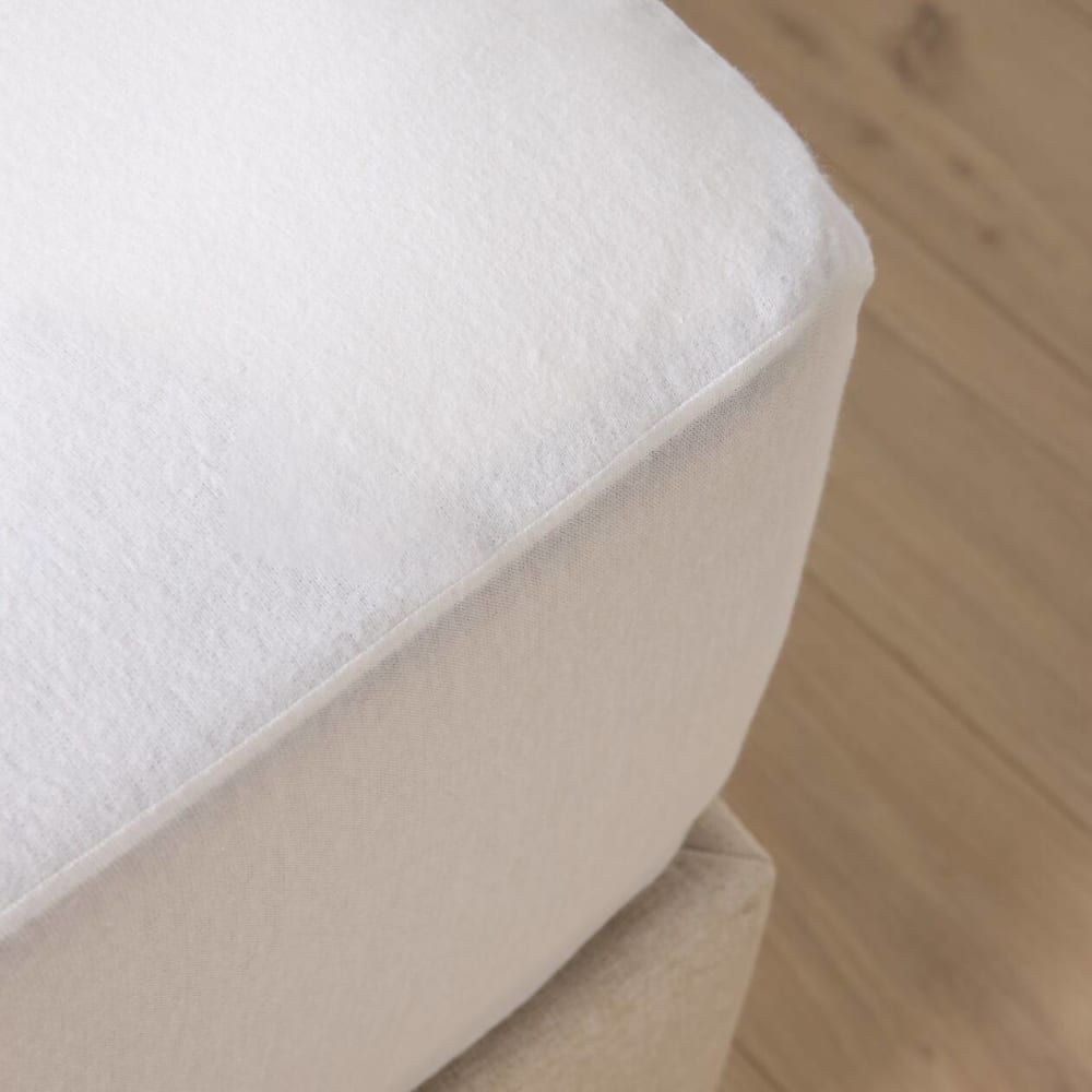 Protège matelas absorbant coton bio bonnet de 22cm à 32cm 90 x 200 cm