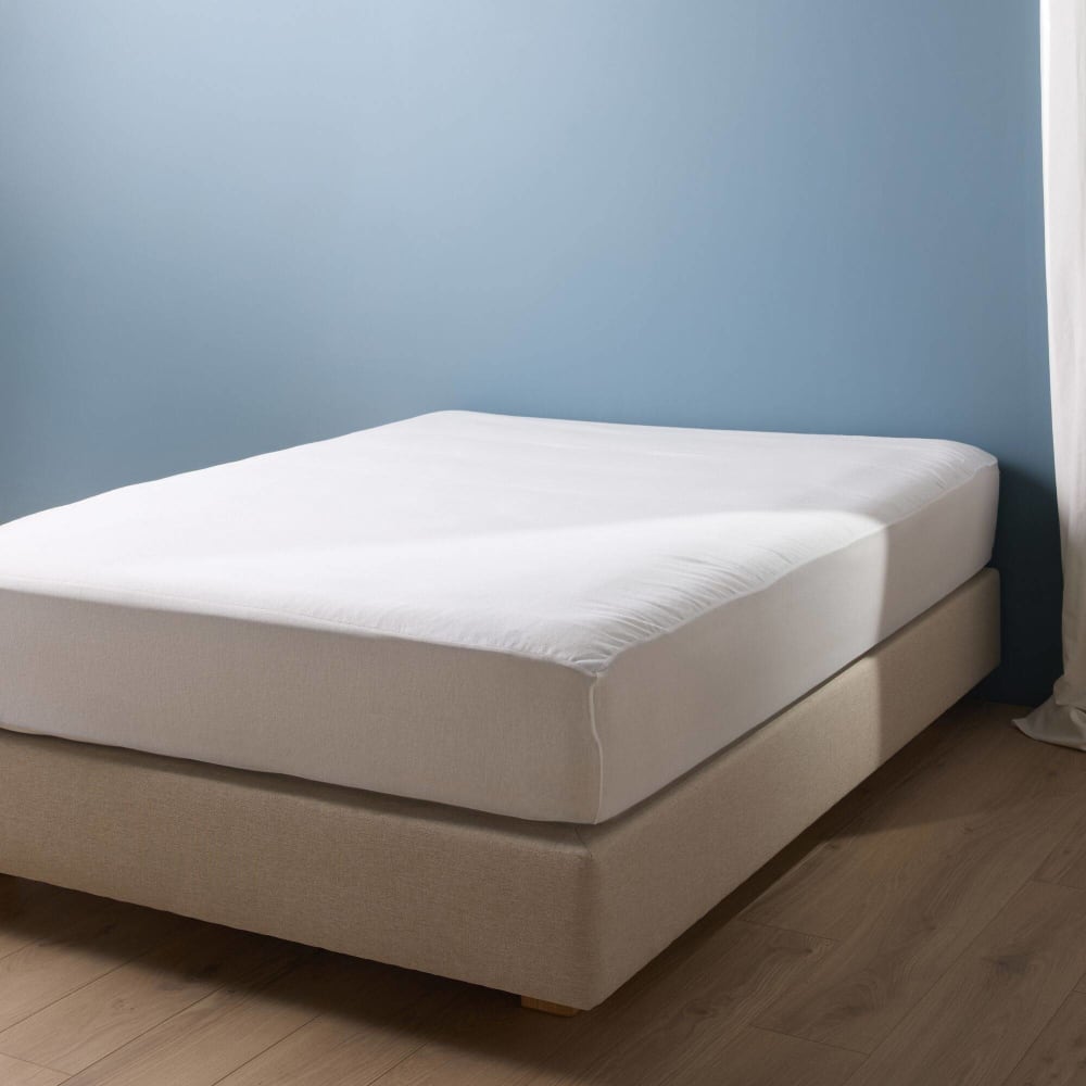 Protège matelas absorbant coton bio bonnet de 22cm à 32cm 90 x 200 cm - Maisons du Monde