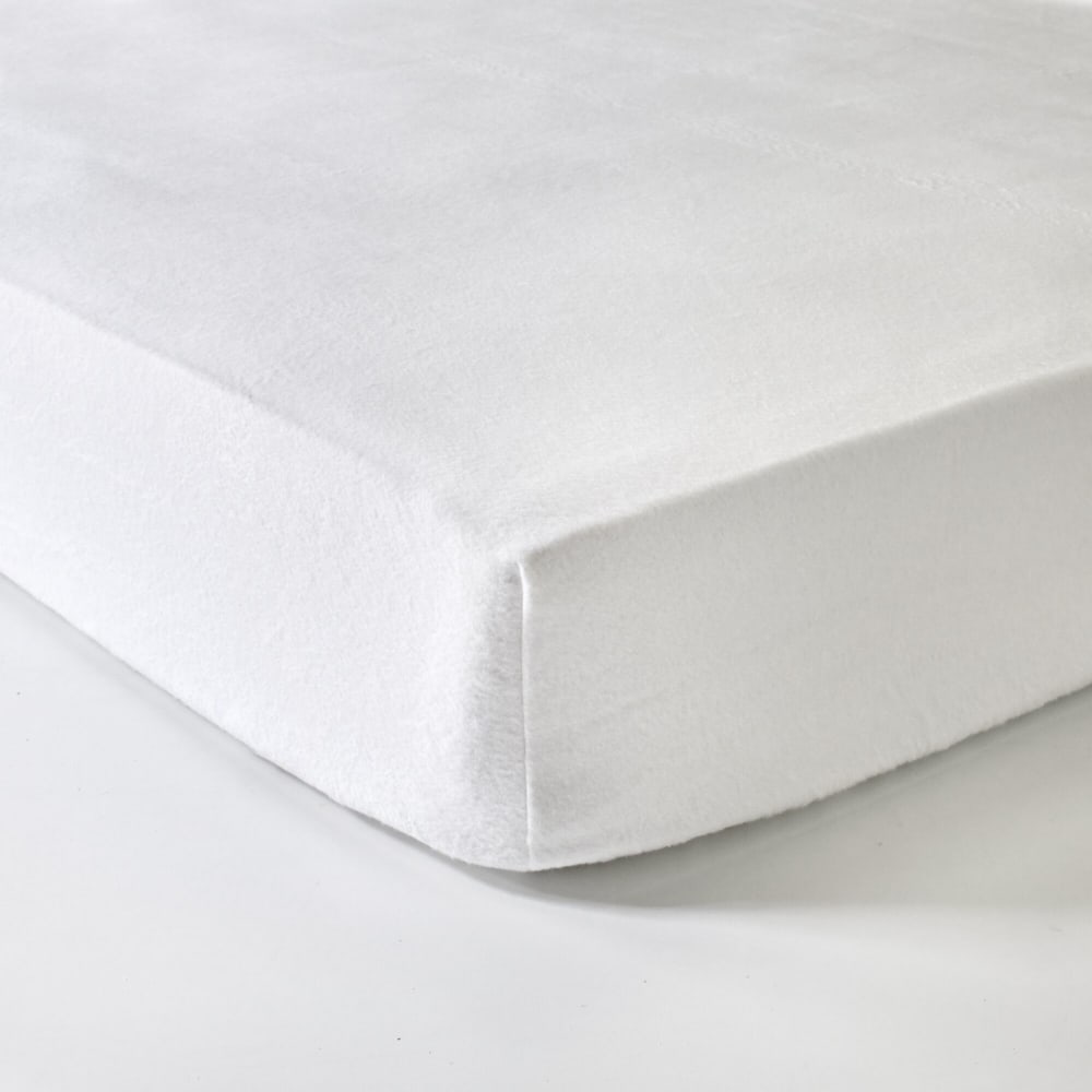 protège matelas en coton bonnet 30 cm 140 x 190 cm