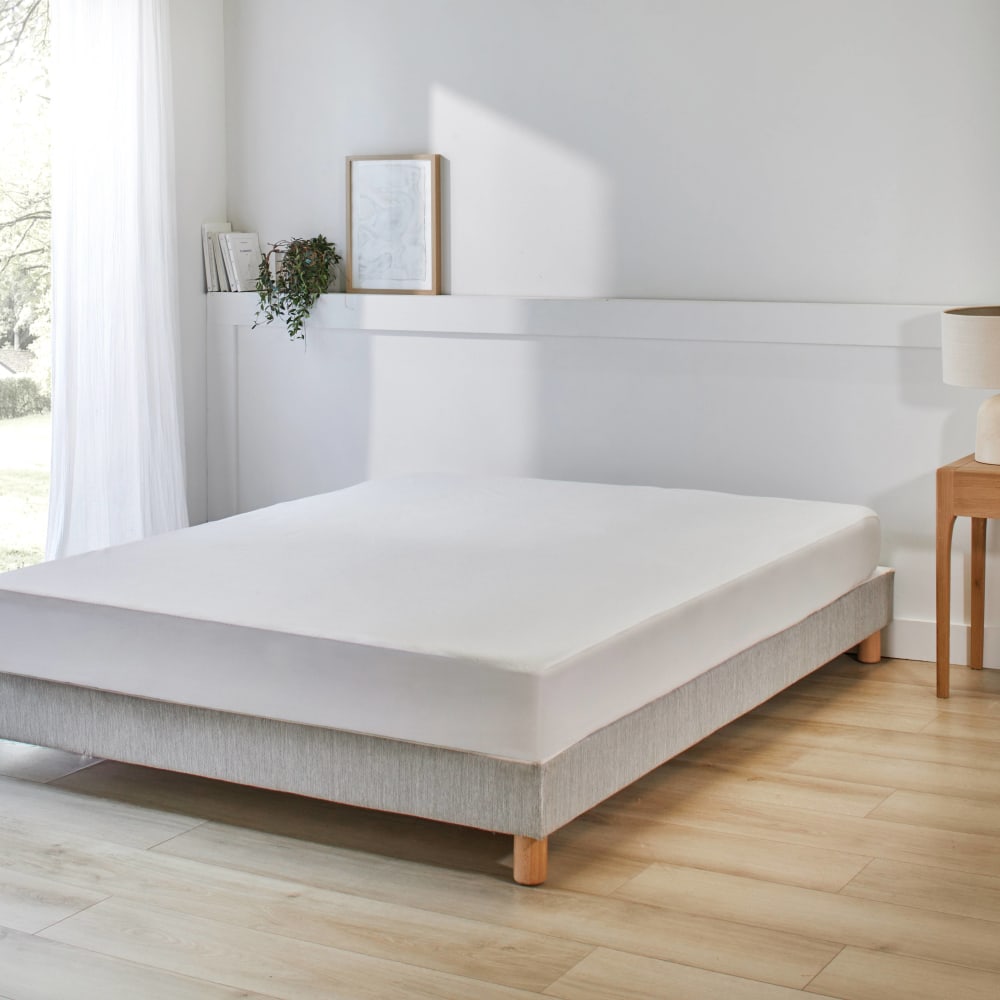 Protège matelas imperméable en coton bonnet 40 90 x 190 cm