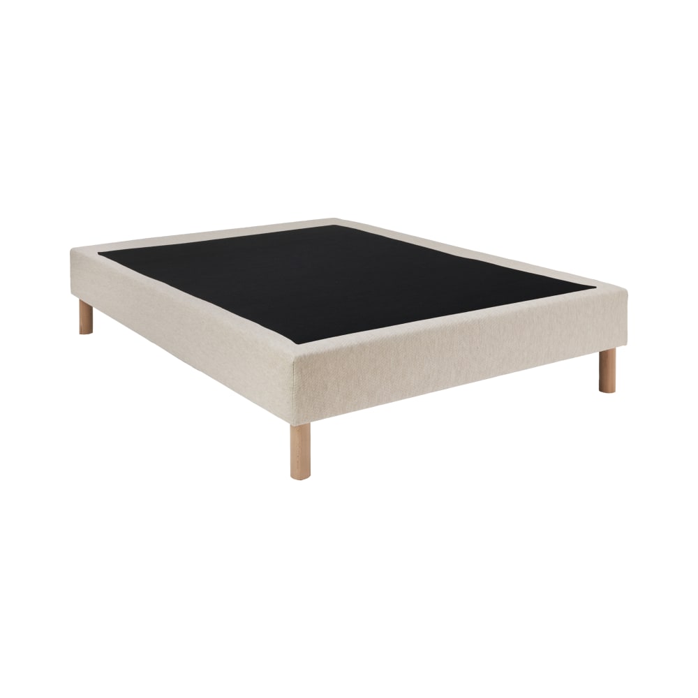 Sommier tapissier 20 cm beige 160 x 200 cm