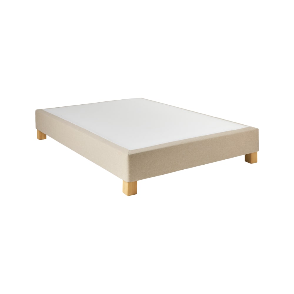 Sommier tapissier 20 cm beige 80 x 200 cm