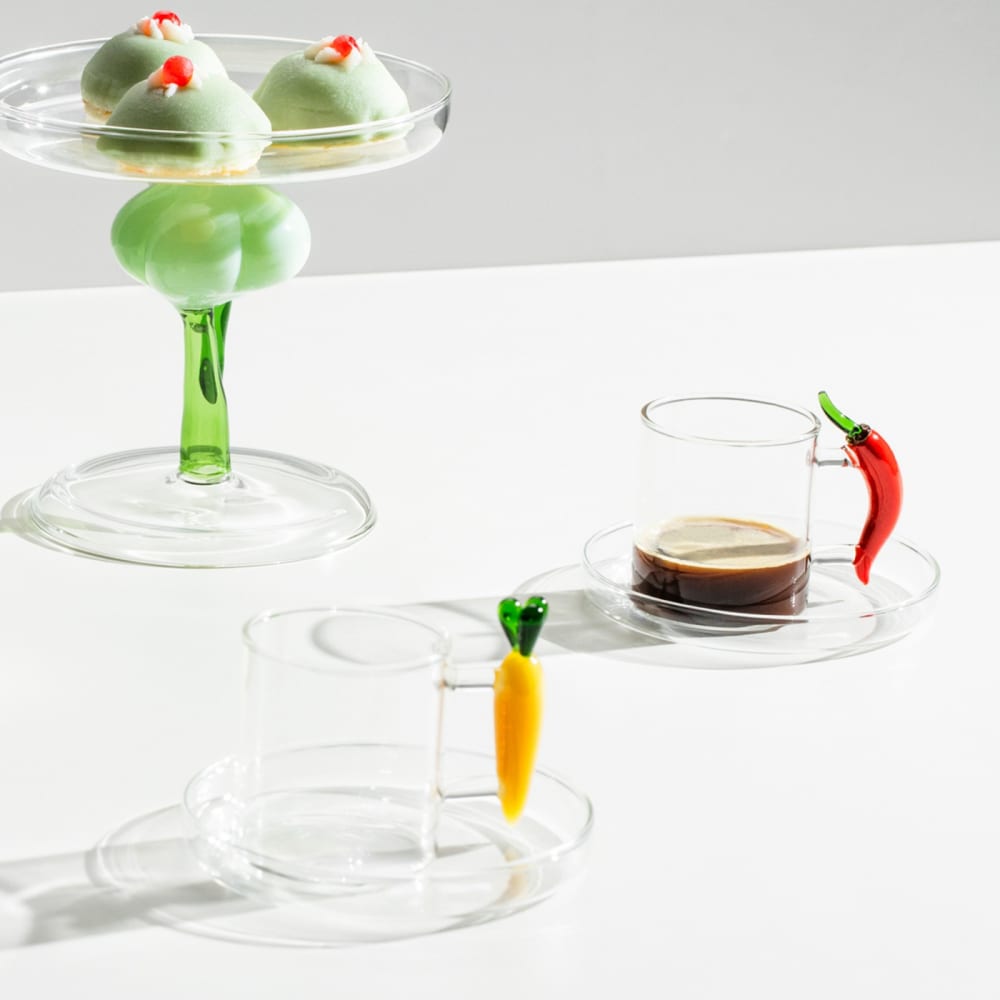 Tasse à café piment Transparent - Maisons du Monde