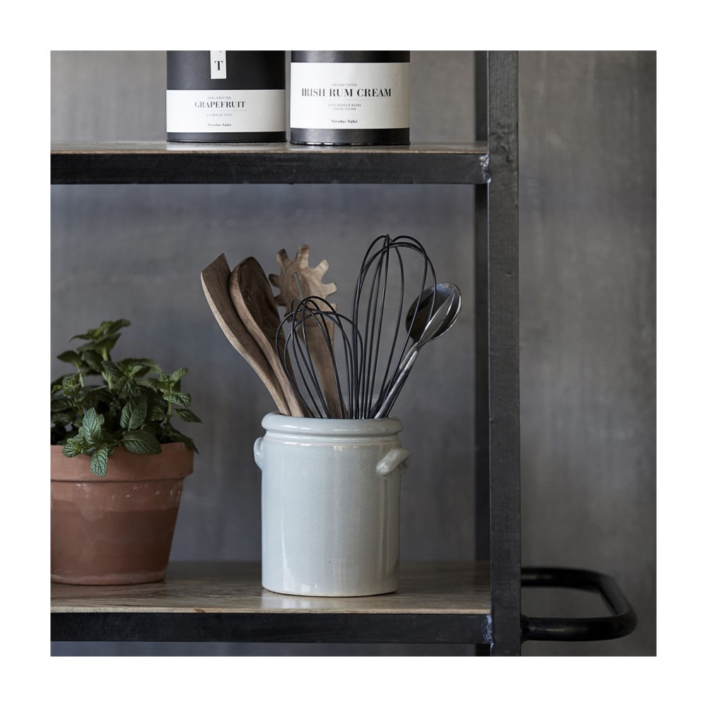 Couverts à salade style noir/argent - Maisons du Monde