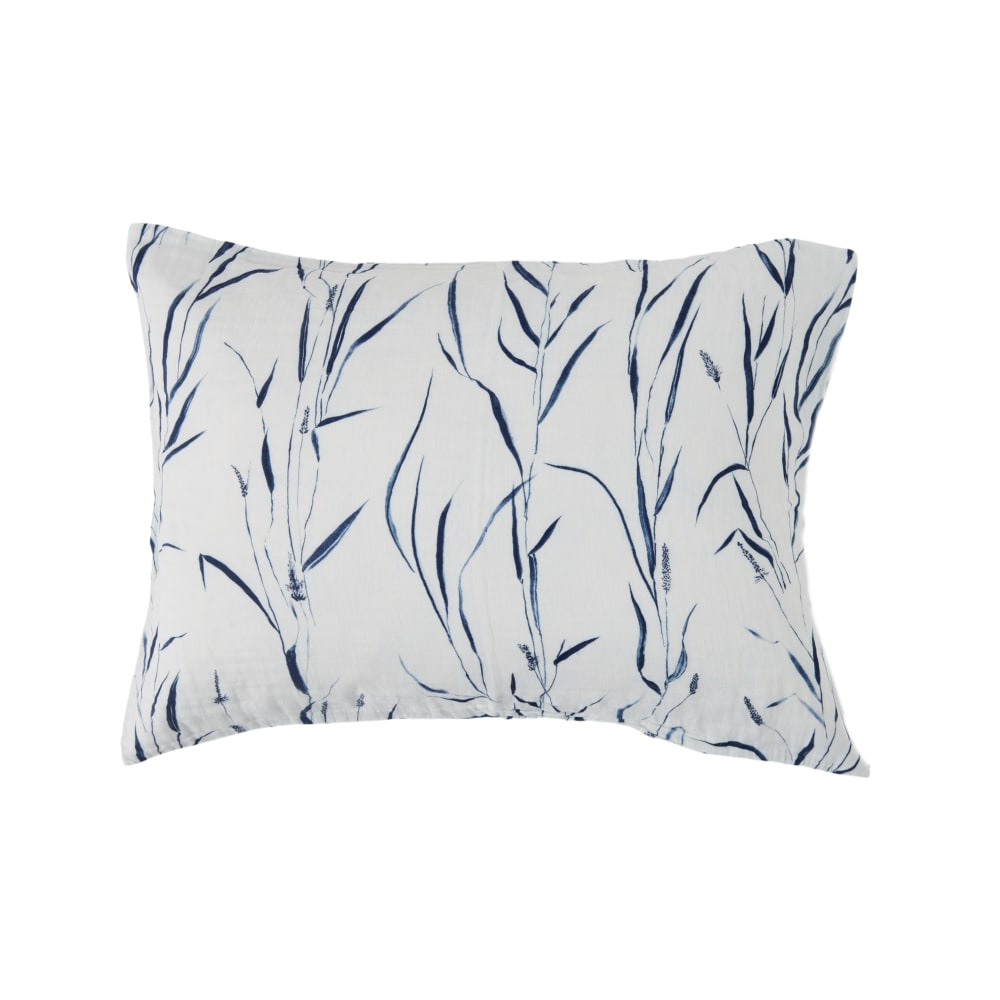 Lot de 2 taies d'oreiller gaze de coton Vulpin