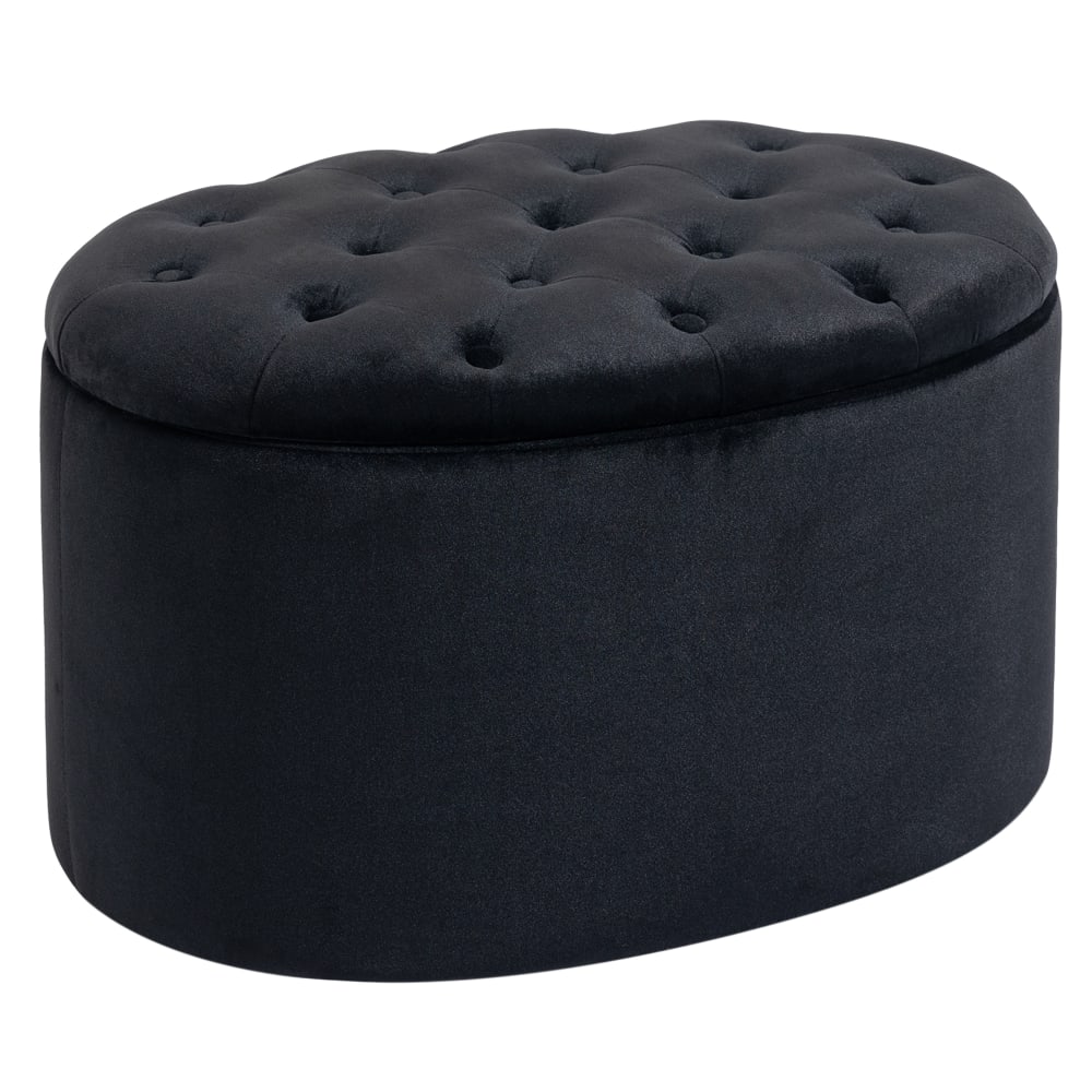 Banc de rangement rembourré